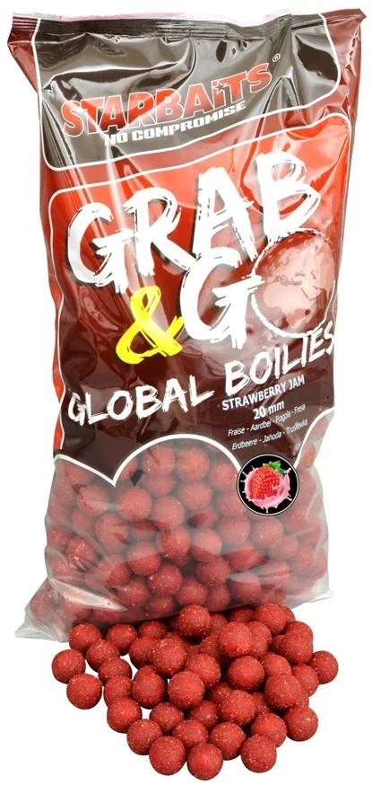 BOILIES STARBAITS GLOBAL JAHODA / 2,5 kg