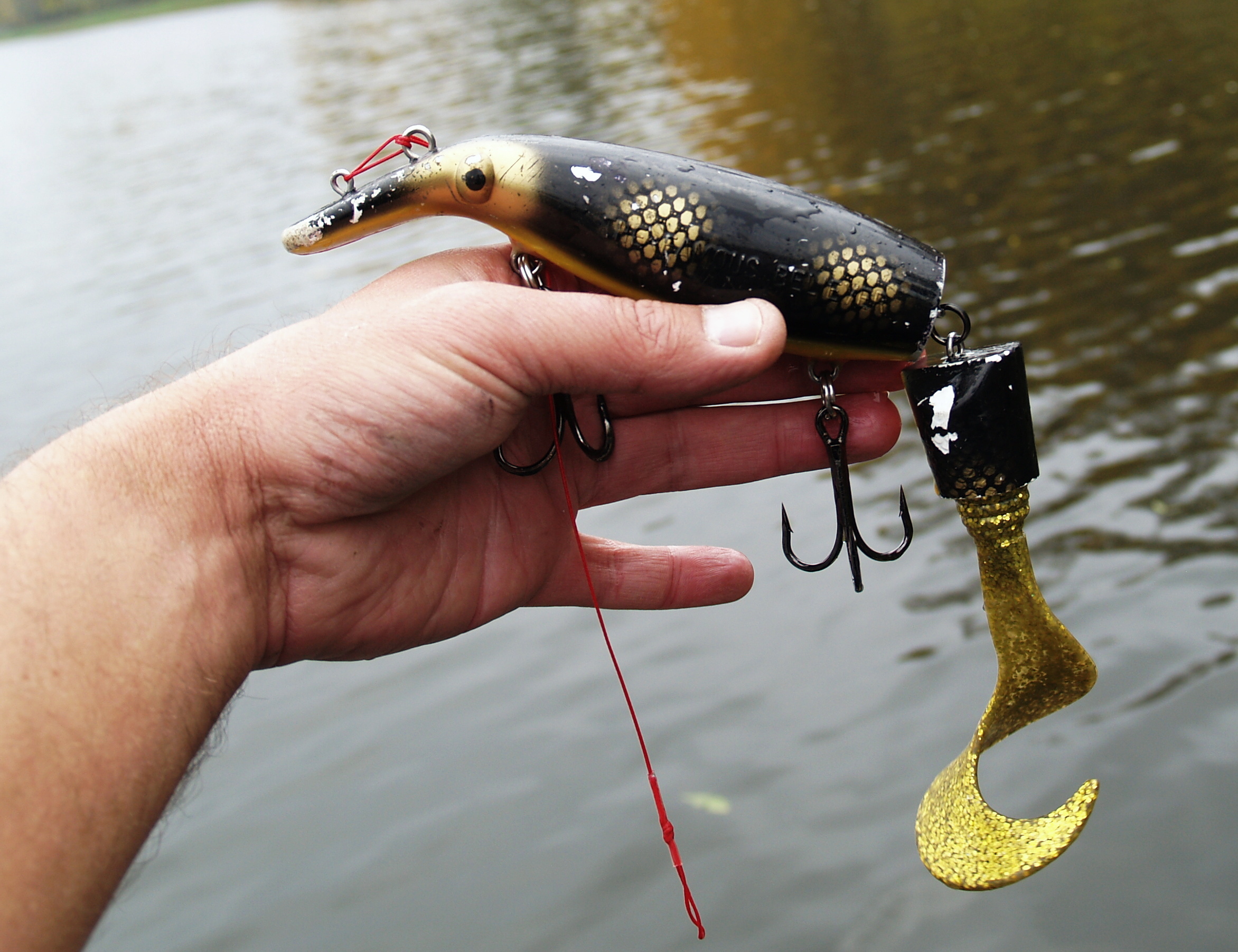 Wobler Super BELIEVER 20 (23) cm - Black Perch