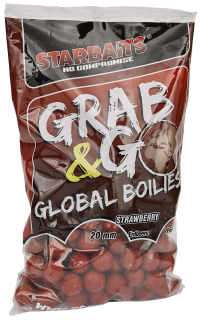 BOILIES STARBAITS GLOBAL JAHODA / 1 kg