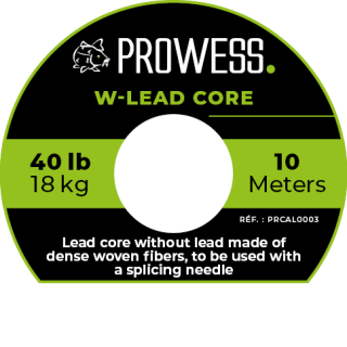 PROWESS OLOVĚNÁ ŠŇŮRA W - LEAD CORE 10 m / 40 Lb